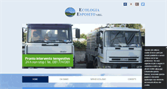 Desktop Screenshot of ecologiaesposito.com